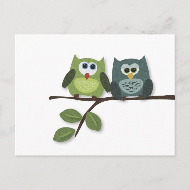 Postal Owls Nest (Anverso)