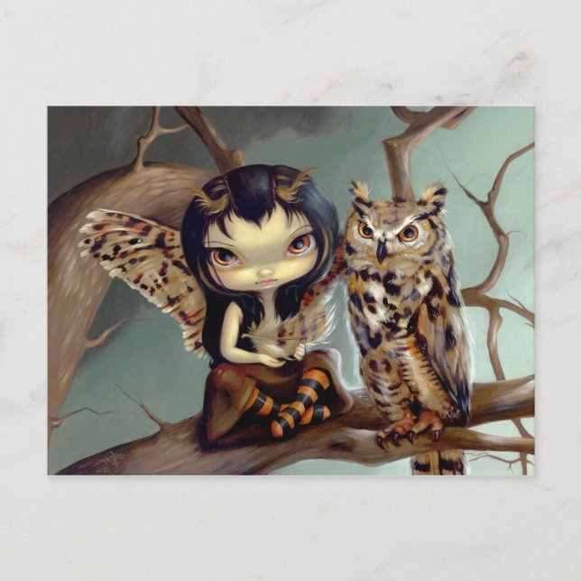 Postal "Owlyn" (Anverso)
