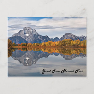 Postal Oxbox Bend en otoño