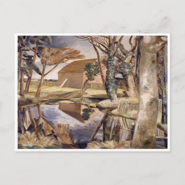 Postal Oxenbridge Pond (1927-28) (Anverso)