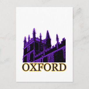 Postal Oxford Inglaterra 1986 espirales constructivos