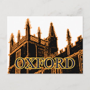 Postal Oxford Inglaterra 1986 espirales constructivos