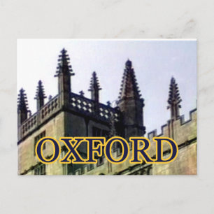 Postal Oxford Inglaterra 1986 espirales constructivos 1