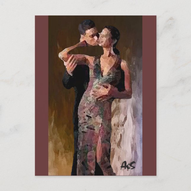 POSTAL OYA Y CHANGO (Anverso)