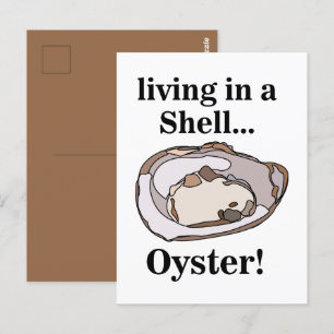 Postal Oyster Shell Funny