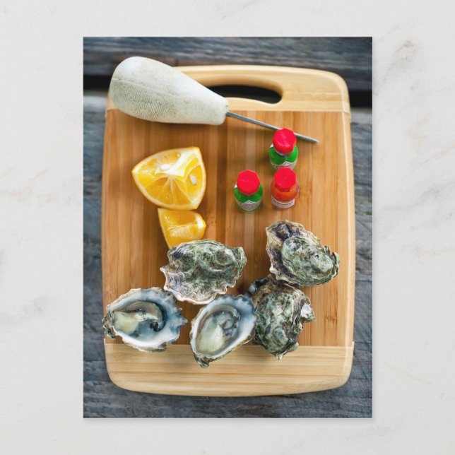 Postal Oyster Shooters (Anverso)