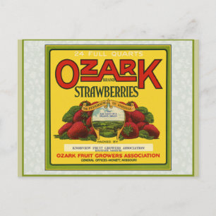 Postal Ozark Strawberries