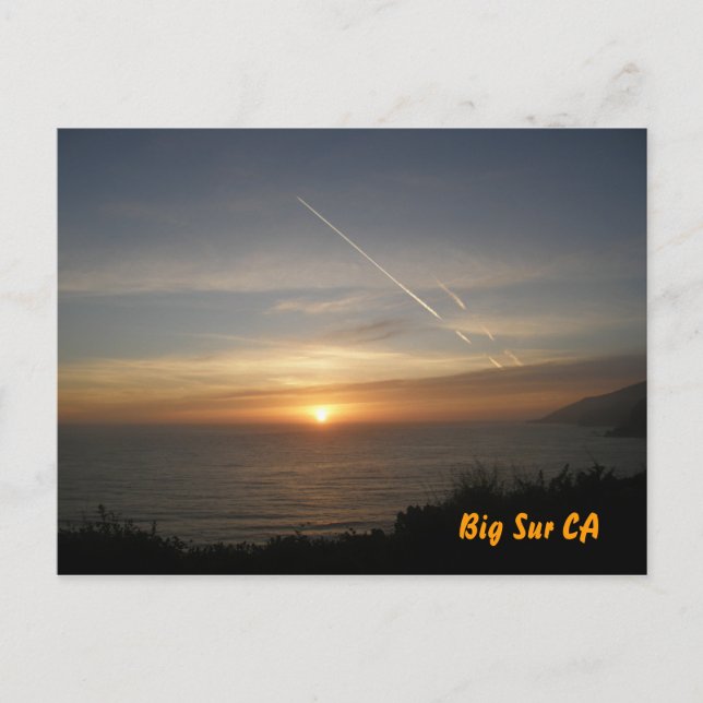 Postal P3180629, Big Sur CA (Anverso)