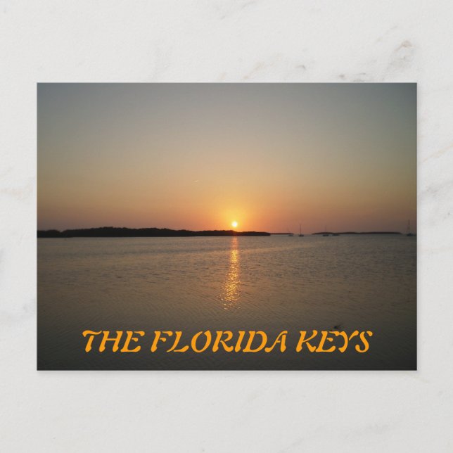 POSTAL P3310019, LAS CLAVES DE FLORIDA (Anverso)