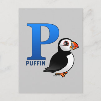 Postal P es para Puffin