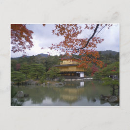 Postal Pabellón de Oro en Kioto, Japón