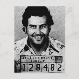 Postal Pablo Emilio Escobar