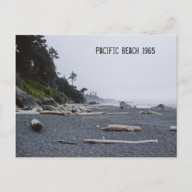 Postal Pacific Beach Washington (Anverso)