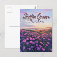 Pacific Grove California Monterey Magic Purple