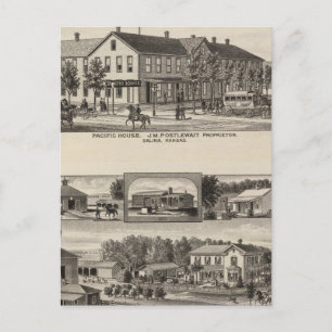 Postal Pacific House, Salina Valley Farm, Kansas