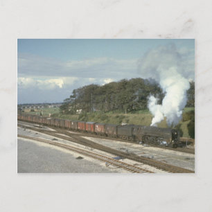 Postal Pacific No. 70010 alimenta un flete de Kingmoor