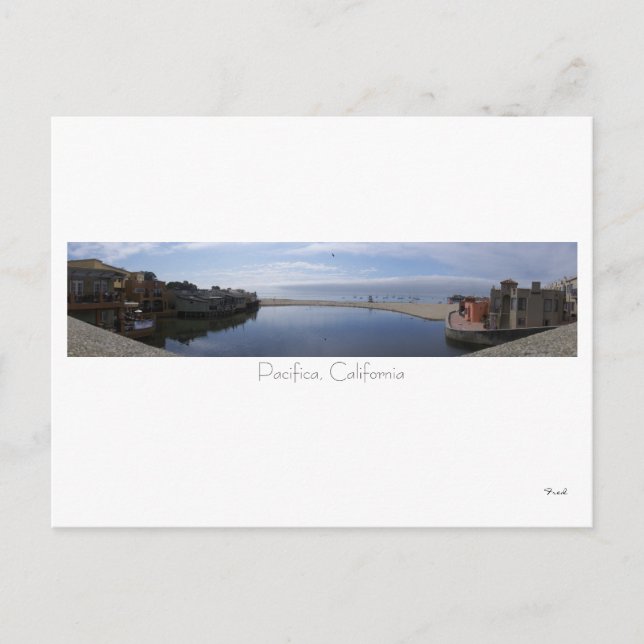 Postal Pacifica, California (Anverso)