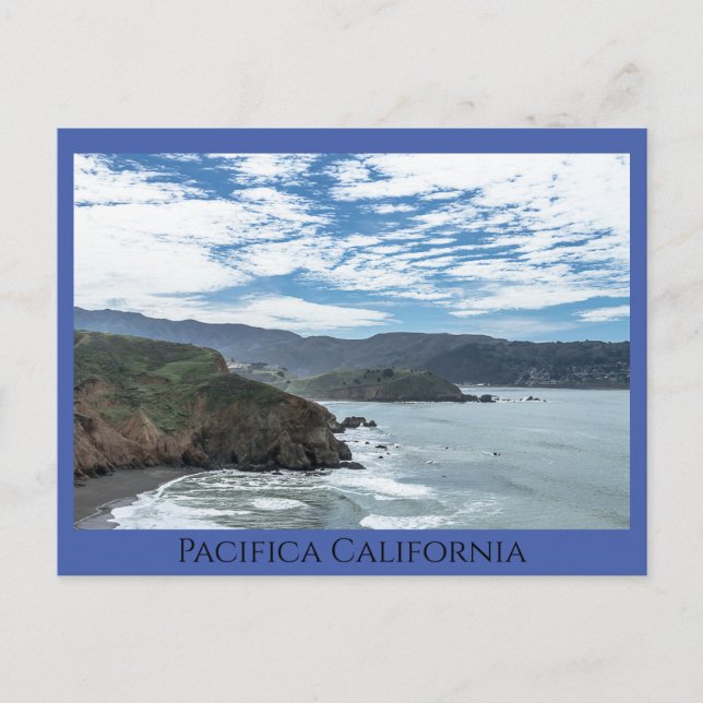 Postal Pacifica California (Anverso)