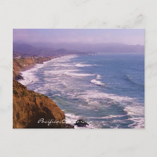 Postal Pacifica California Postcard (Anverso)