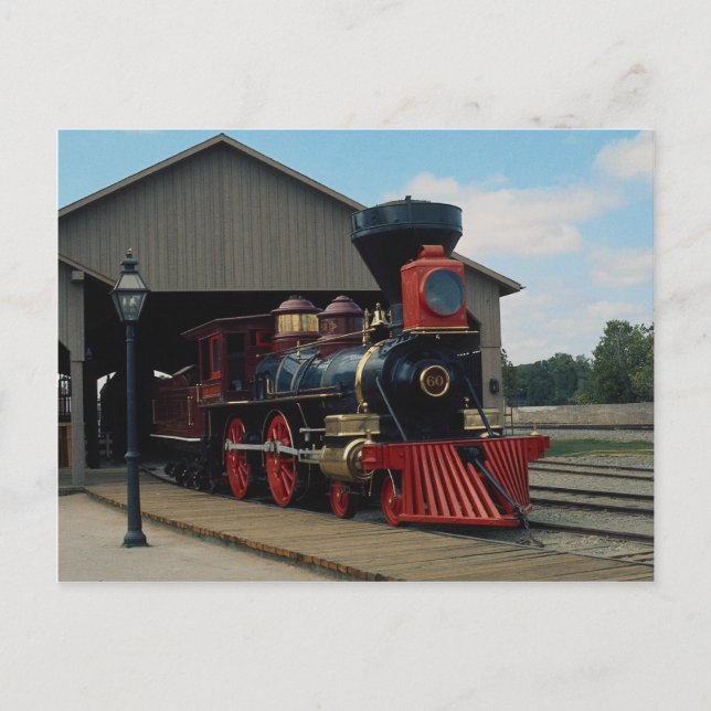 Postal Pacífico central, 4-4-0 (Anverso)