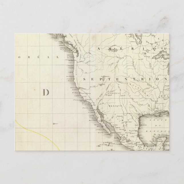 Postal Pacífico norte (Anverso)