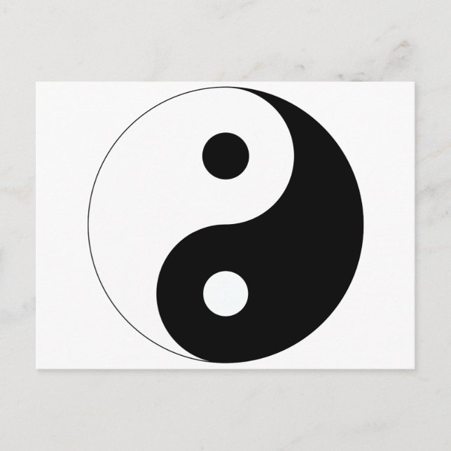Postal Pacífico Yin Yang (Anverso)