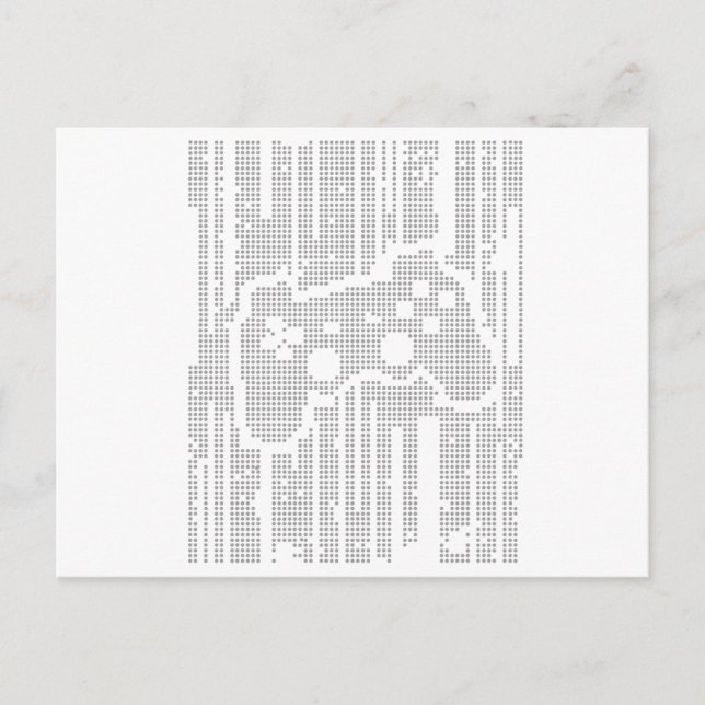 Postal Pad de matriz - Juego de video para videojuegos de (Anverso)