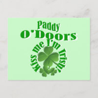 Paddy O'Doors, gracioso nombre irlandés
