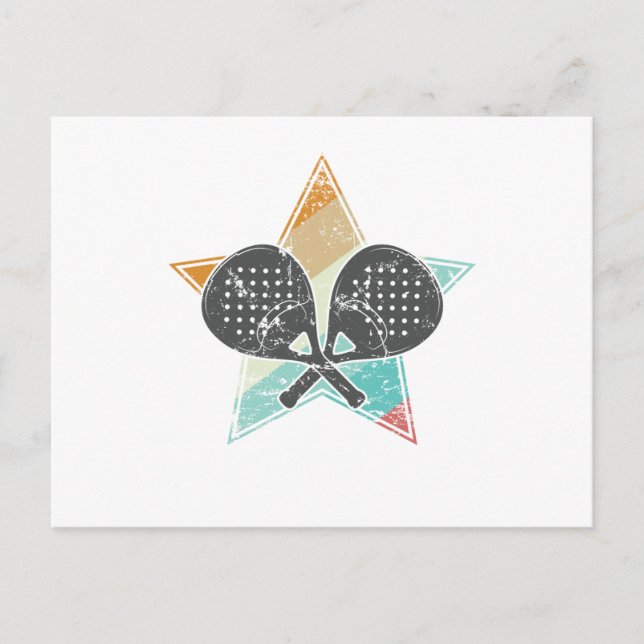 Postal Padel Tennis Ballsportart (Anverso)