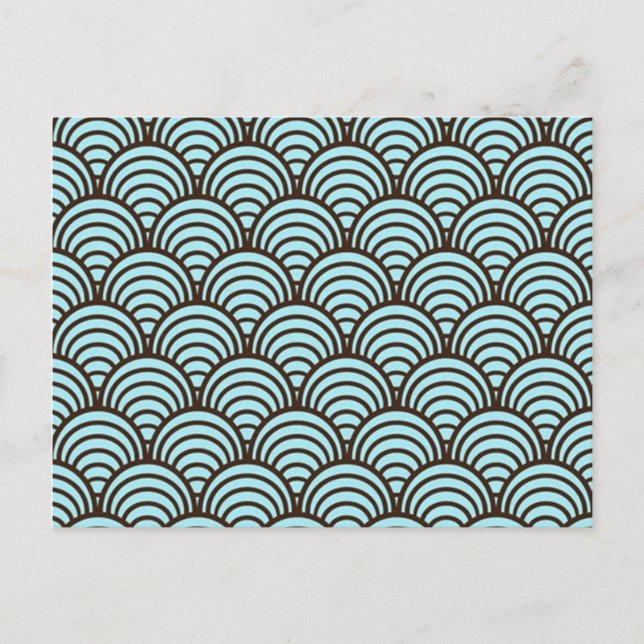 Postal padrão em forma geométrica (Anverso)