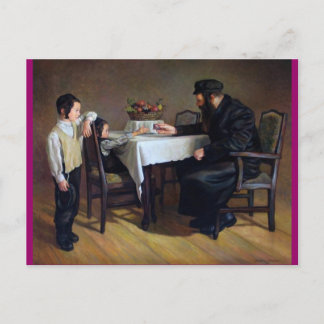 Postal Padre e hijos