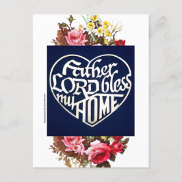 Postal "Padre LORD bendiga mi CASA"