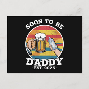 Postal Padre Pronto 2025 Primer Padre 2025 Retro