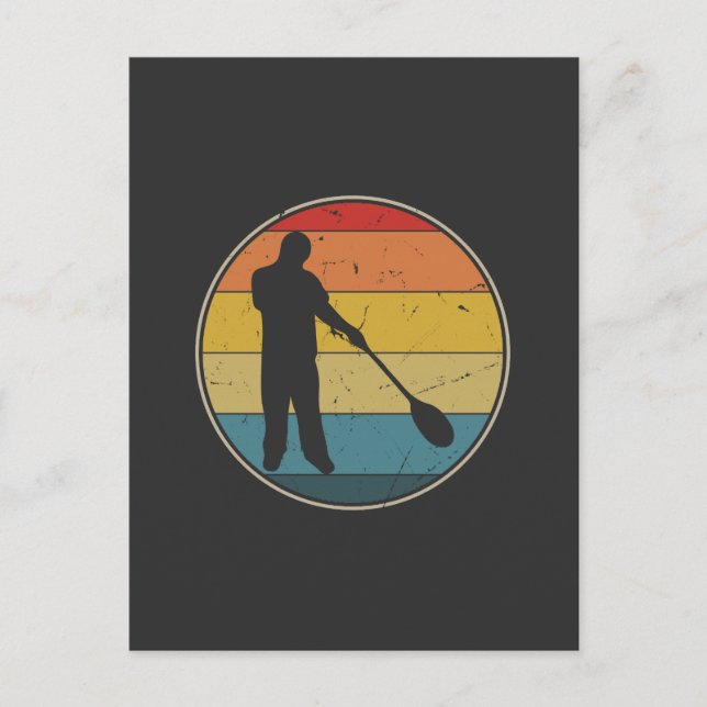 Postal padre retro divertido vintage de Glass (Anverso)