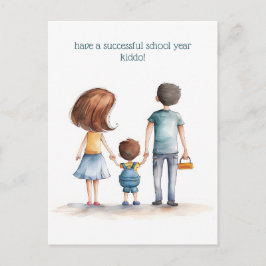 Postal Padres y escolares