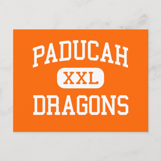 Postal Paducah - Dragones - Secundaria - Paducah Texas (Anverso)