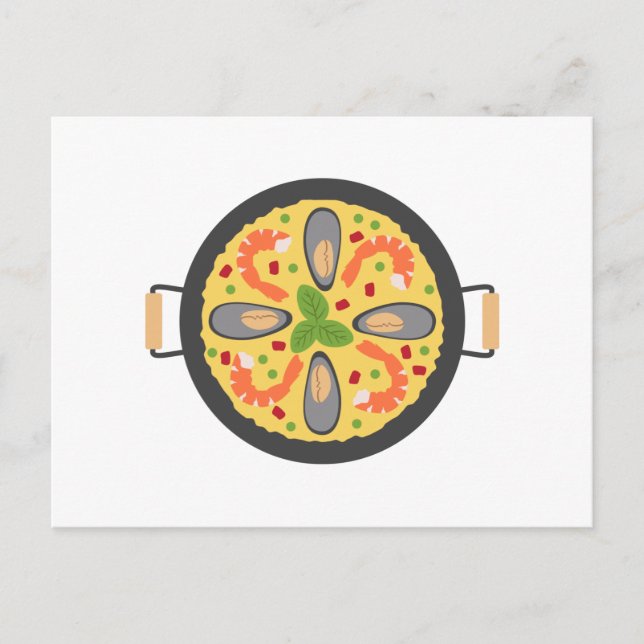 Postal Paella Meal (Anverso)