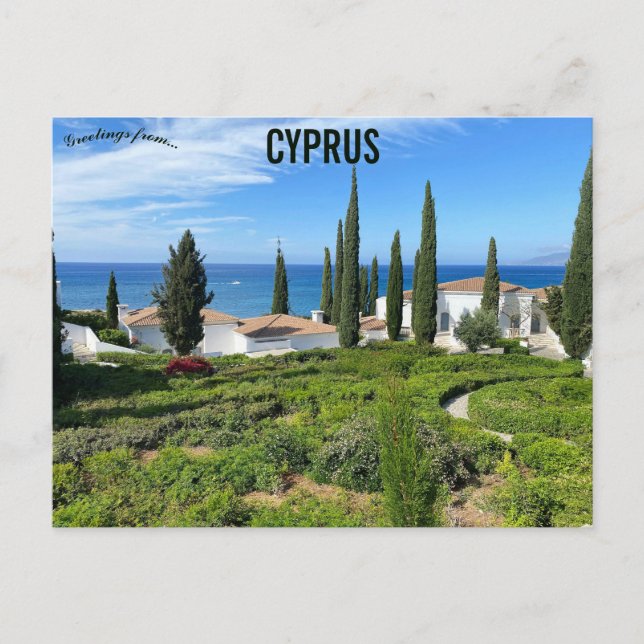 Postal Pafos Chipre (Anverso)