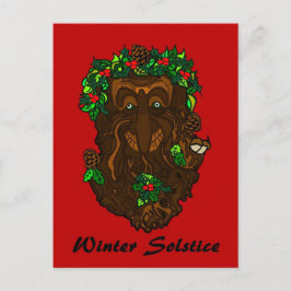 Postal Pagan Yule Greenman