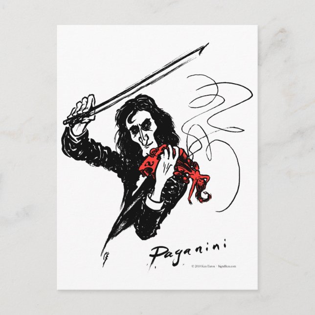 Postal Paganini 300dpi b&w&red color3 (Anverso)