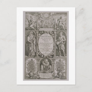 Postal Página de título de la segunda edición de "The Her