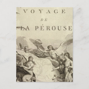 Postal Página de título del Atlas de Francia