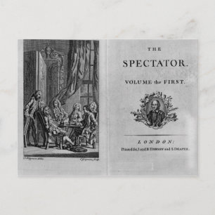 Postal Página de título del primer volumen de la colecció