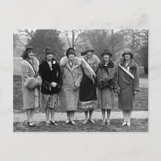 Postal Páginas de la Escuela de Política, 1927 (Anverso)