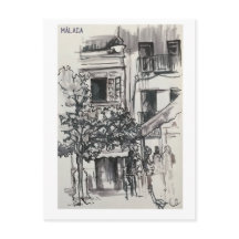 Páginas de Skethchbook Málaga. Marcadores