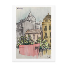 Páginas de Skethchbook Málaga. Marcadores