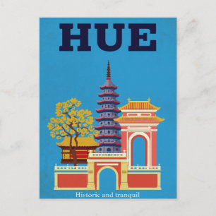 Postal Pagoda Histórica de Hue Vietnam