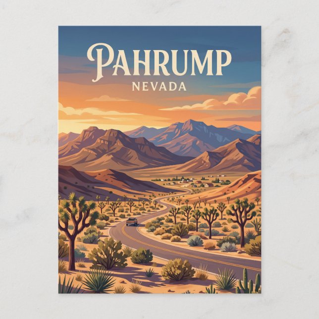 Postal Pahrump, Nevada (Anverso)