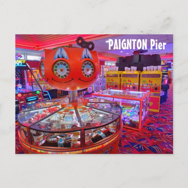 Postal Paignton Pier (Anverso)