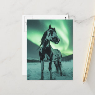 Postal Paint Horse Northern Lights